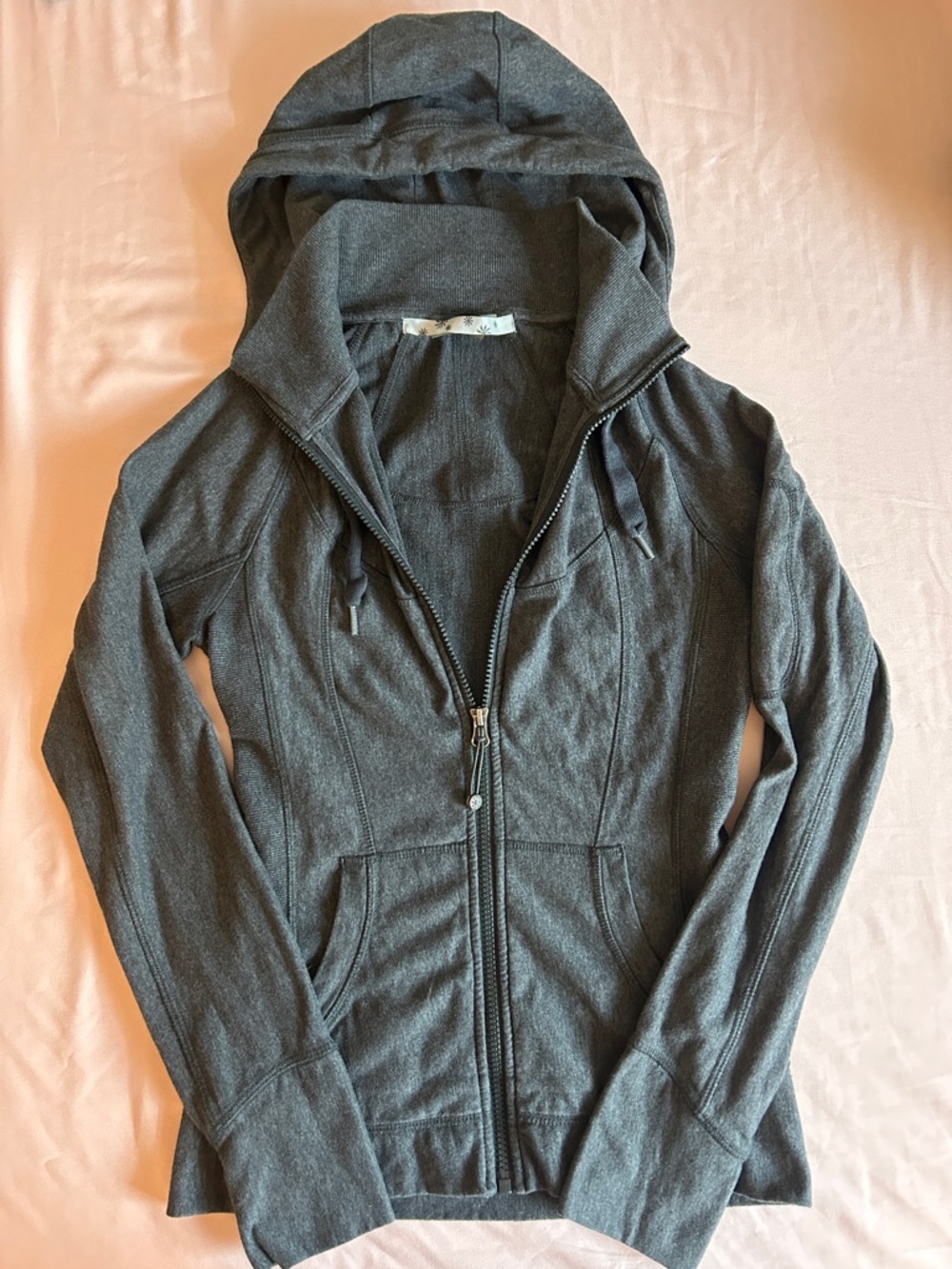 Grey Athleta zip up